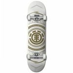 Skate Element Hatched White Gold 8"
