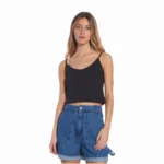 Musculosa Isabel La Católica Crop Pale Trash