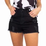 Short Isabel La Católica Destroy Black