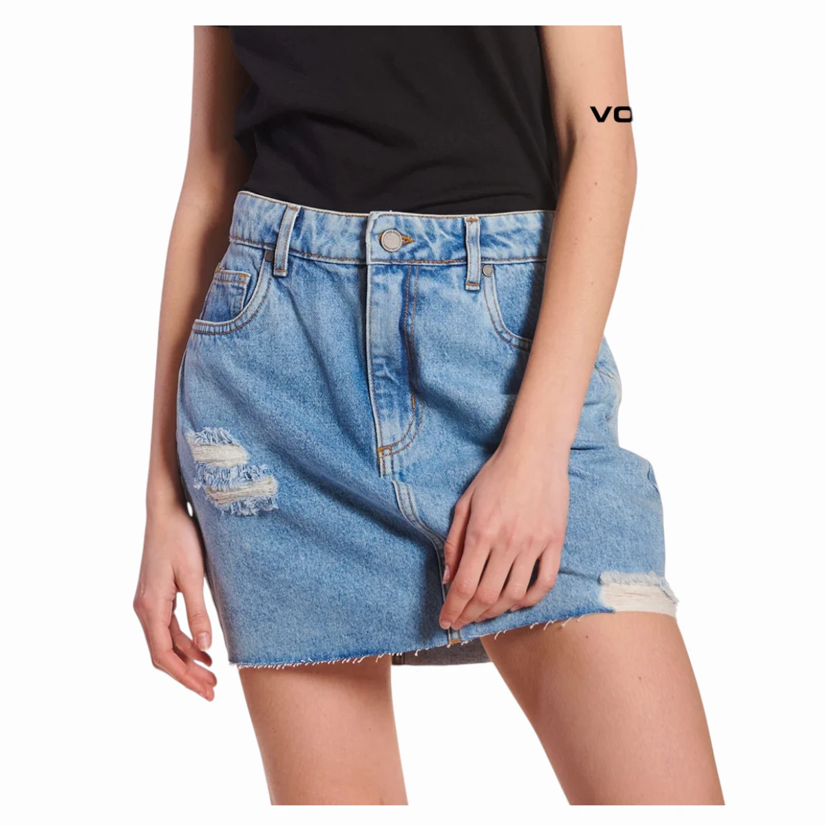 BBS2300238 Pollera Volcom Stokek Blue - Imagen 1