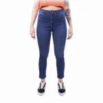 Jean Santa Cruz Crop Blue