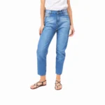 Jean Billabong Mom Old School Deep Blue