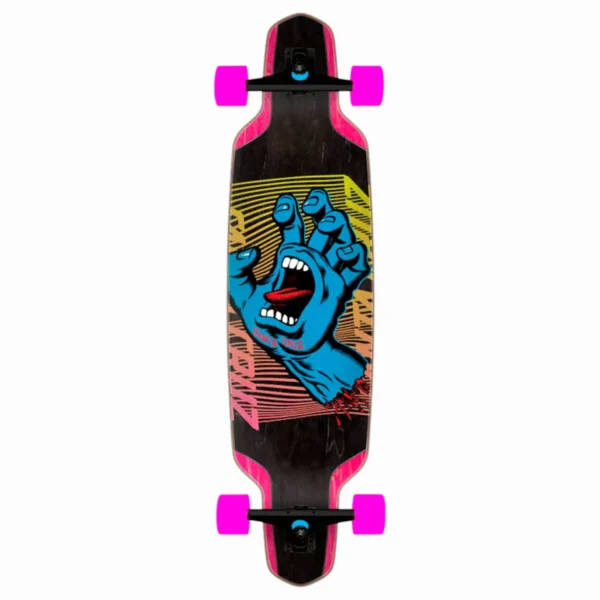 Longboard Santa Cruz Split Hand Drop Down 9.5"