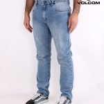 Jean Volcom Slim Vorta Used Blue