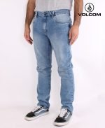 Jean Volcom Slim Vorta Used Blue