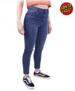 Jean Santa Cruz Crop Blue - Imagen 2