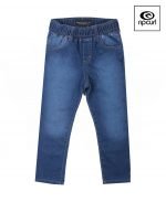 Jean Rip Curl Jogger Pins Mid Blue Mini