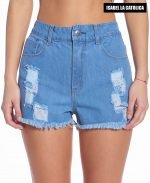 Short Isabel La Católica Destroy Blue