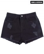 Short Isabel La Católica Destroy Black - Imagen 4