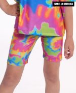 Calza Biker Isabel La Católica Batik Print Teen