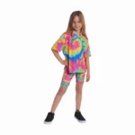 Calza Biker Isabel La Católica Batik Print Teen