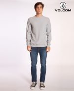 Buzo Volcom Crew Waffle Solid