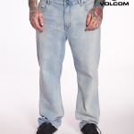 Jean Volcom Solver Vintage Blue