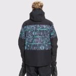 Campera Snow Quiksilver Mission Printed Block 10K - Imagen 2
