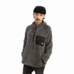 Buzo Canguro Lightning Bolt Mendes 1/2 Zip