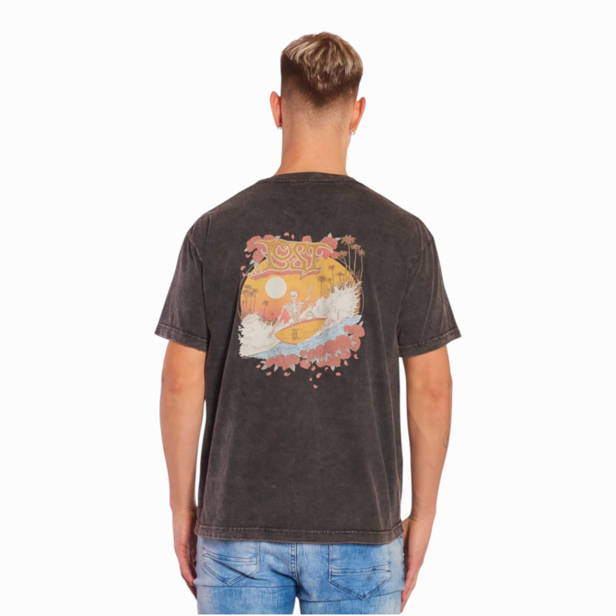 BBS2400775 Remera Lost Prosses Skull - Imagen 1