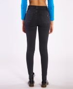 Jean Isabel la Católica Skinny Crop Black - Imagen 2