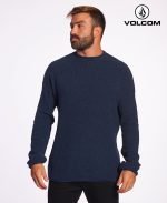 Sweater Volcom Crew Unisex Fuzz