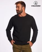 Sweater Volcom Crew Unisex Fuzz - Imagen 3