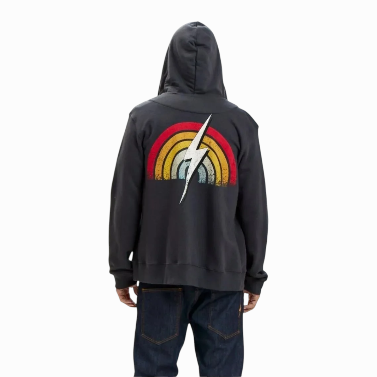BBW2300313-2 Campera Canguro Lightning Bolt Rainbow - Imagen 1