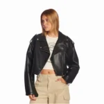 Campera Isabel La Católica Crop Biker