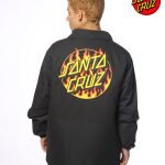 Rompevientos Santa Cruz X Thrasher Flame Dot