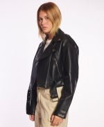 Campera Isabel La Católica Crop Biker - Image 3