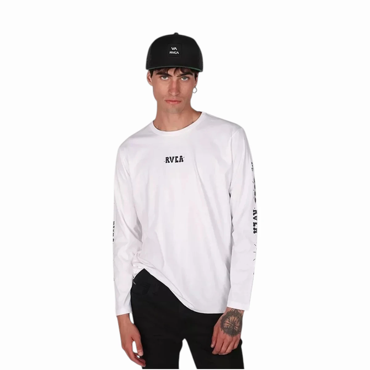 BBW2200171 (1) Remera Rvca Brown - Imagen 1
