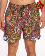 Boardshort Santa Cruz Dope Planet Junior