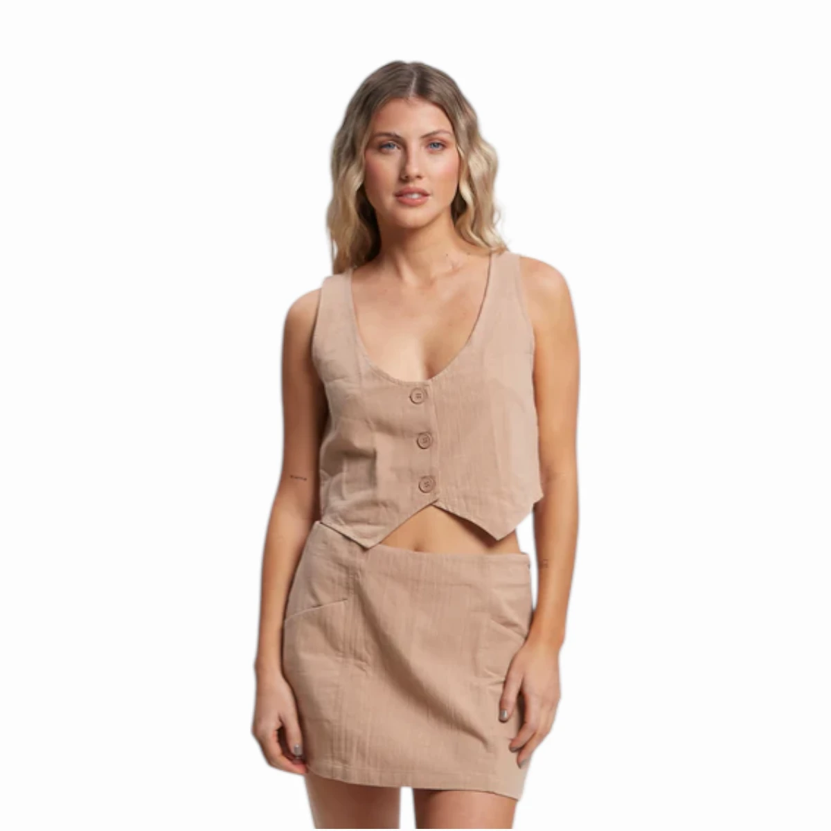 BBS2500461 Top Rusty Sicily Vest - Imagen 1