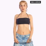 Top Isabel La Católica Strapless Vinil - Imagen 4