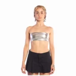 Top Isabel La Católica Strapless Vinil