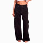 Jean Rip Curl Wide Leg Cargo