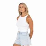 Musculosa Rusty Blank Racer Tank