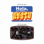 Stickers Rusty Pack X5 - Imagen 2