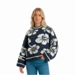 Sweater Rip Curl Crew RLX Hibiscus